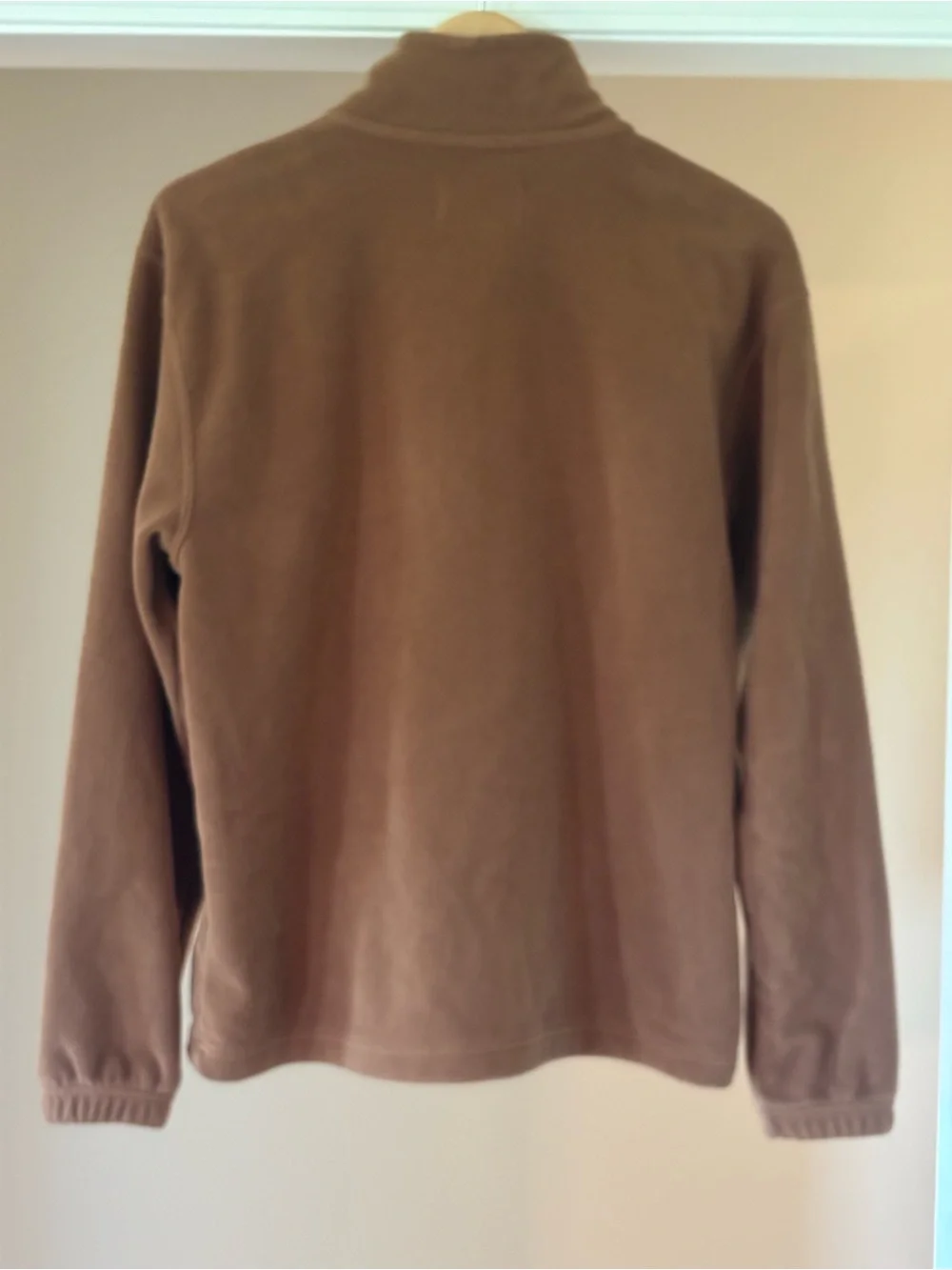 Jordan Men’s British Tan Zip-Up Fleece Pullover